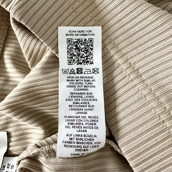 Topshop Ribbed Flare Pants - Picture 5 of 5